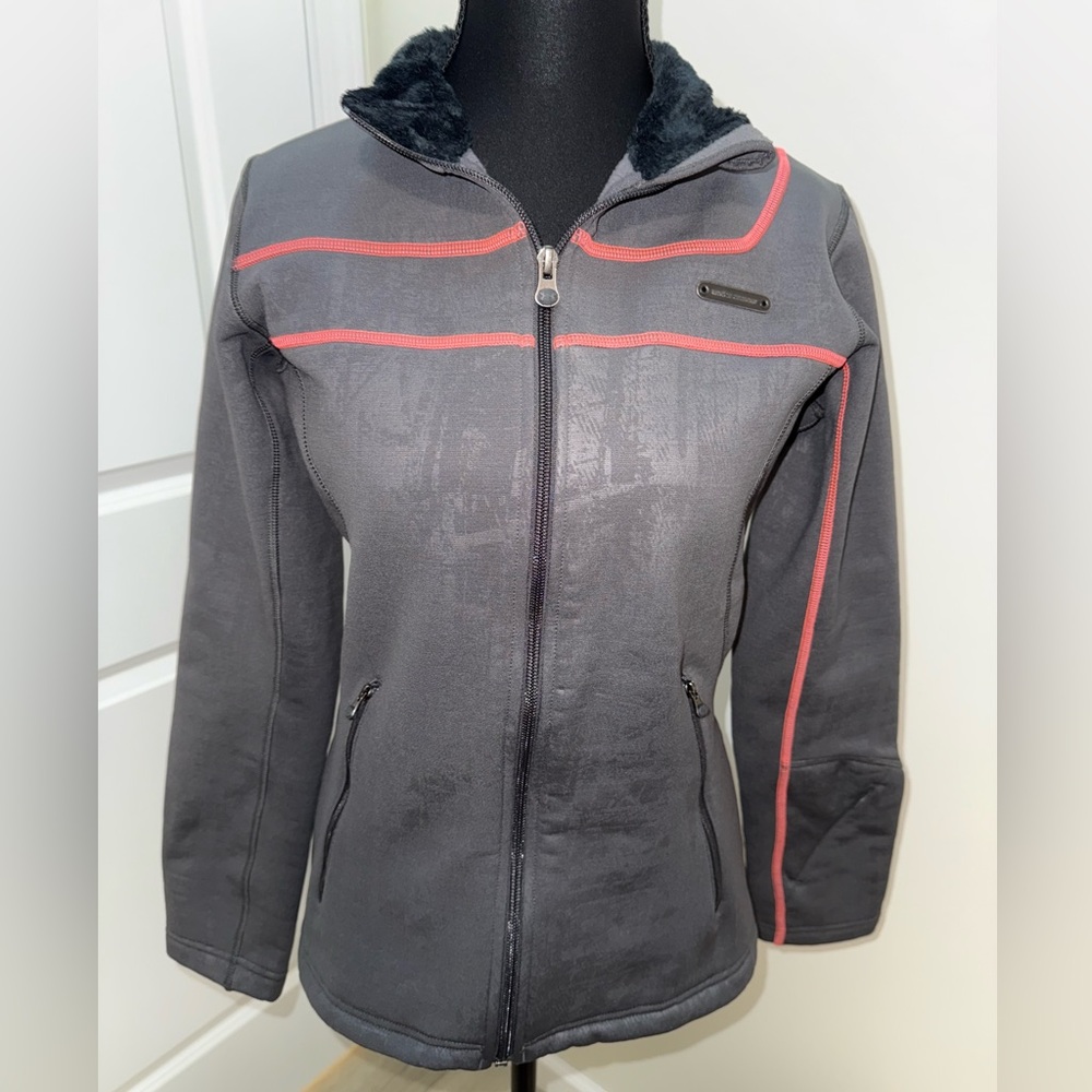 Under Armour gray zip-up jacket